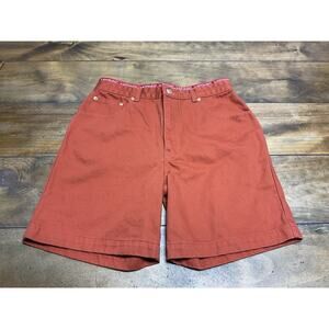 Vintage Lawman High Waist Orange Shorts Womens Size 13